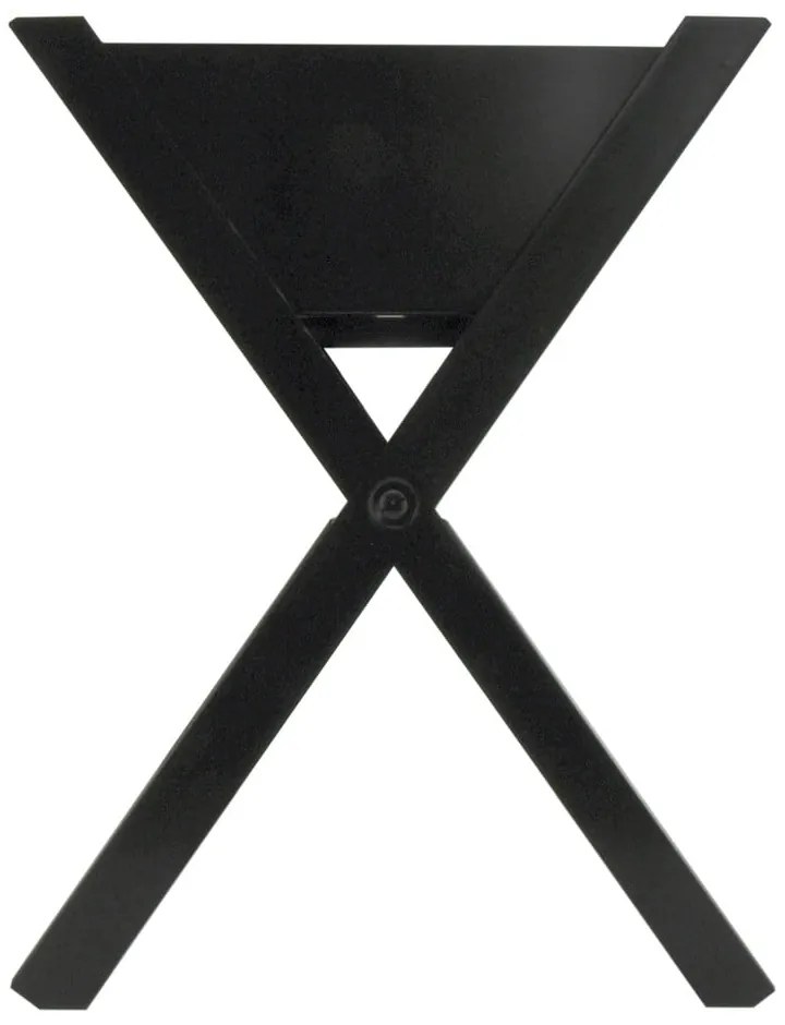 Skladací čierny gril na drevené uhlie Cattara Piran