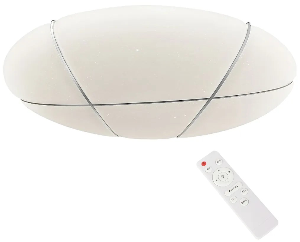 Stropné LED svietidlo Bob, 1x LED 24w, 3000-6000k, w, s ovládačom