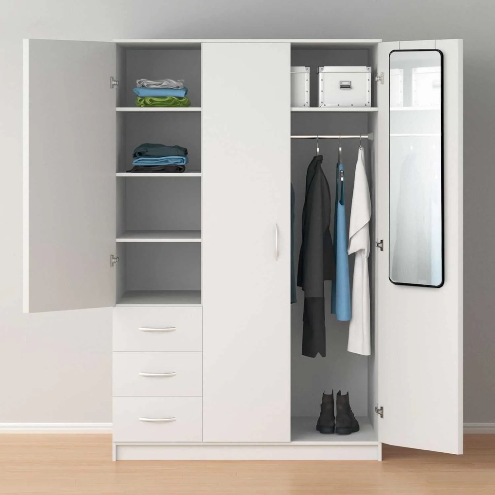 Zrkadlo Reflex, čierna