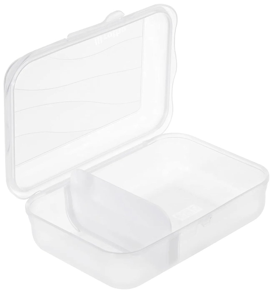 Desiatový box, delený s priehradkou, FUNBOX, 0,9 l