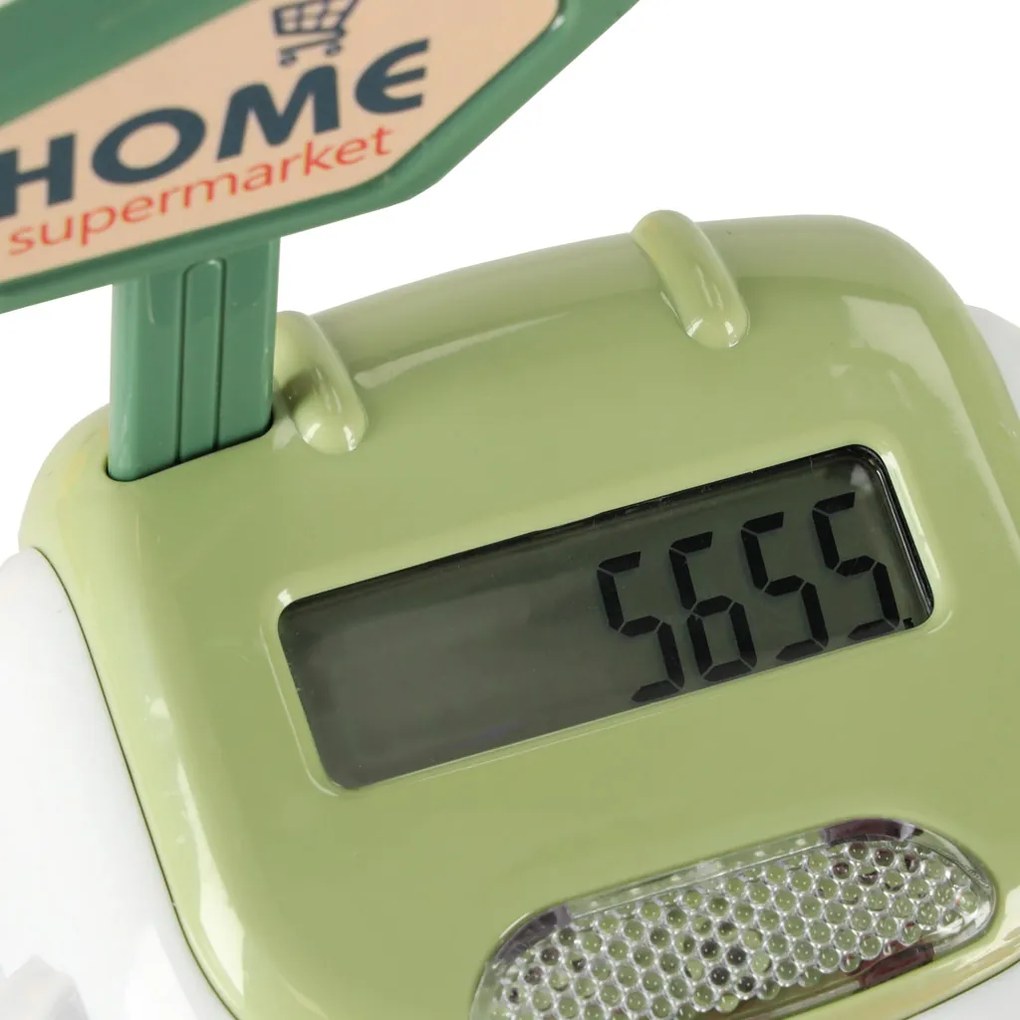 KIK Pokladňa pre deti, supermarket, obchod, skener, kalkulačka, košík s príslušenstvom 36 ks.