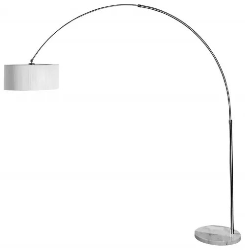 Stojanová lampa Ample biela