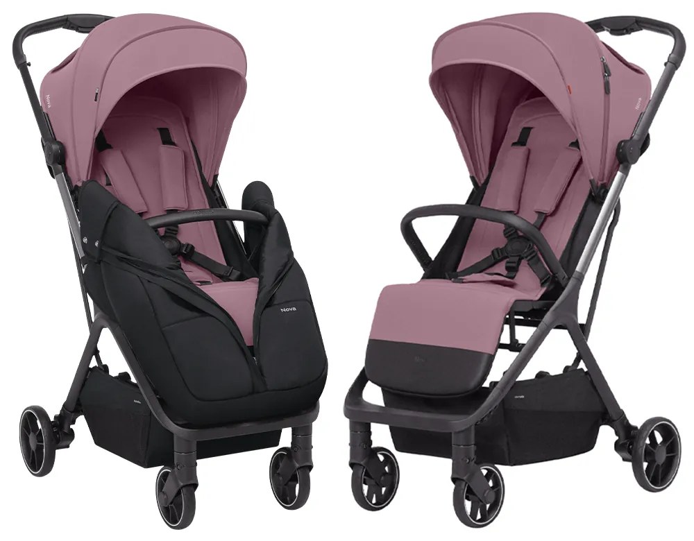 Detský kočík CARRELLO Nova CRL-5521 Desert Pink