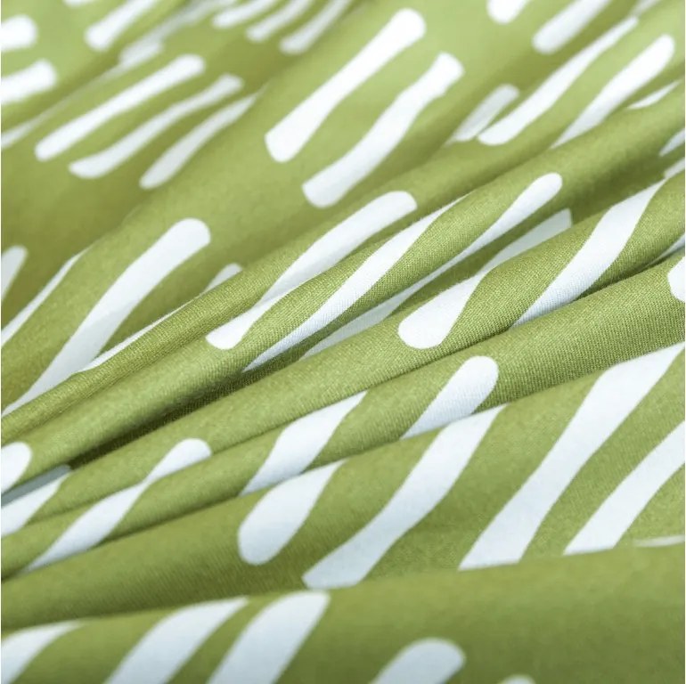 Mikroflanelové obliečky GREENSORY zelené Rozmer obliečky: 2 ks 70 x 90 cm | 200 x 220 cm