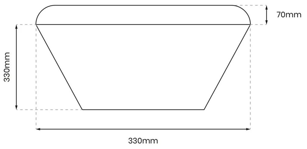 Stropné LED svietidlo Nemo, 1x LED 17w, (biely PVC), b