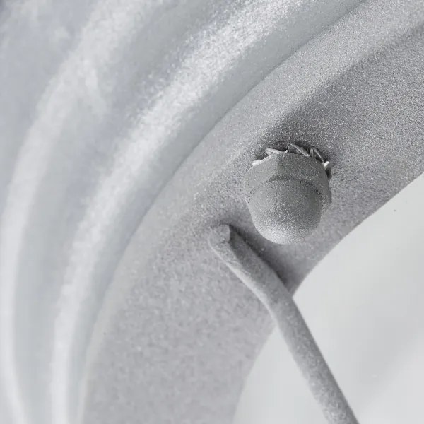 Brilliant - Stropné svietidlo TYPHOON 1xE27/30W/230V Ø 29 cm sivé