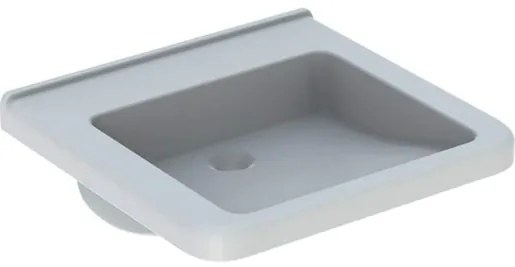 Bezbariérové umývadlo Geberit Selnova 55x52,5 cm bez otvoru pre batériu, bez prepadu 500.787.01.7, 1 ks