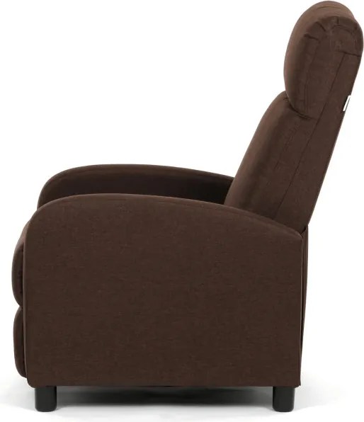 Polohovacie kreslo hnedé TV-W3397 BR2