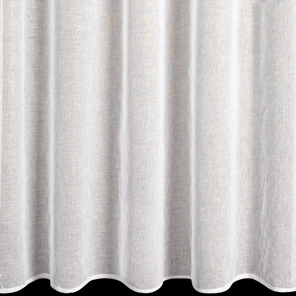 ZÁCLONA NA PÁSKE LUCILA 140X270 CM BIELA