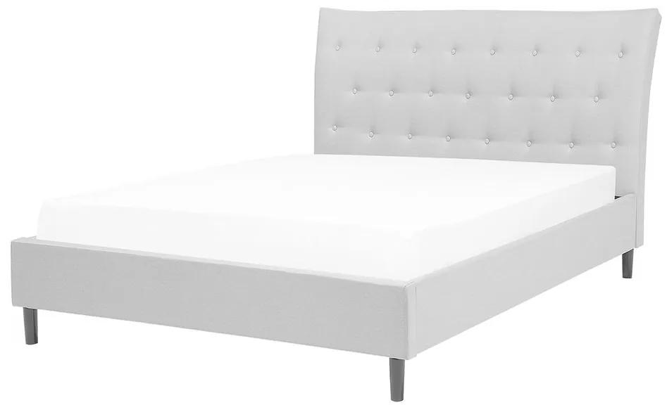 Manželská posteľ 140 cm SANTORI (s roštom) (sivá). Vlastná spoľahlivá doprava až k Vám domov. 1007502