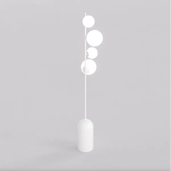 Stojacia lampa ETNO 4xG9/8W/230V biela