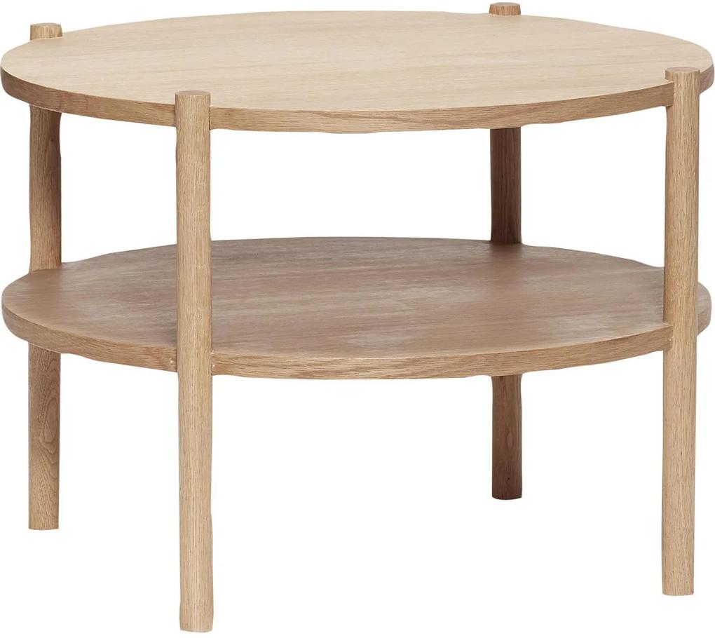 Hübsch Okrúhly stolček Round Oak