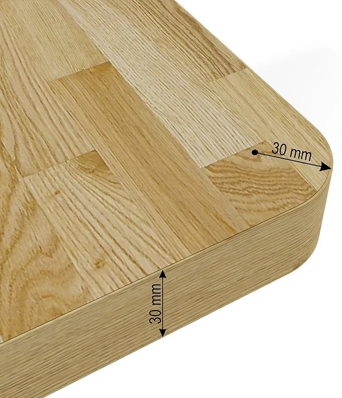 Elektrický PC stolík Natura 120 (dub + biela). Akcia -21%. Vlastná spoľahlivá doprava až k Vám domov. 1124887