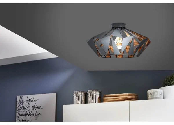 Eglo 43399 - Stropné svietidlo CARLTON 6 1xE27/60W/230V