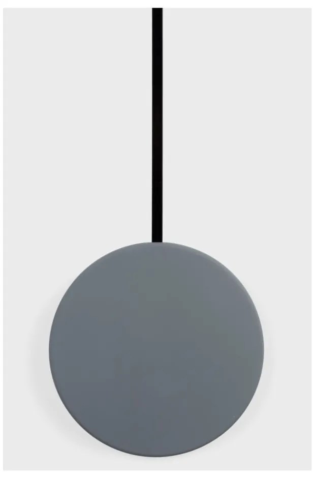 Sivé nástenné hodiny Zuiver Minimal