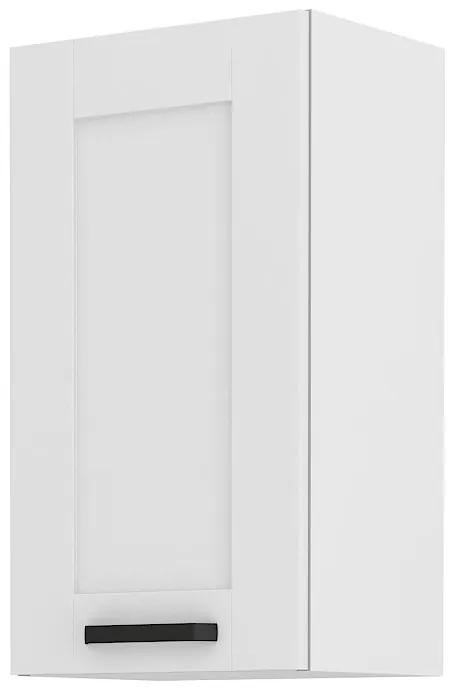 Horná kuchynská skrinka Lucid 40 G 72 1F (biela + biela). Vlastná spoľahlivá doprava až k Vám domov. 1041039