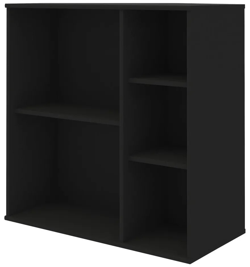 Čierny modulárny policový systém 68,5x69 cm Mistral Kubus - Hammel Furniture