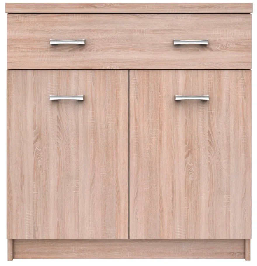 Skrinka TOPTY 1D4S typ 19, dub Sonoma