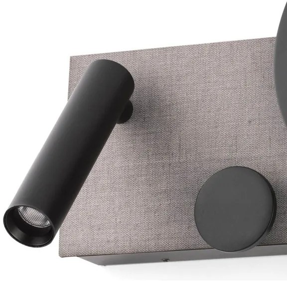 FARO 20065 - LED Stmievateľná nástenná lampička KLEE LED/10W/230V + LED/3W pravá