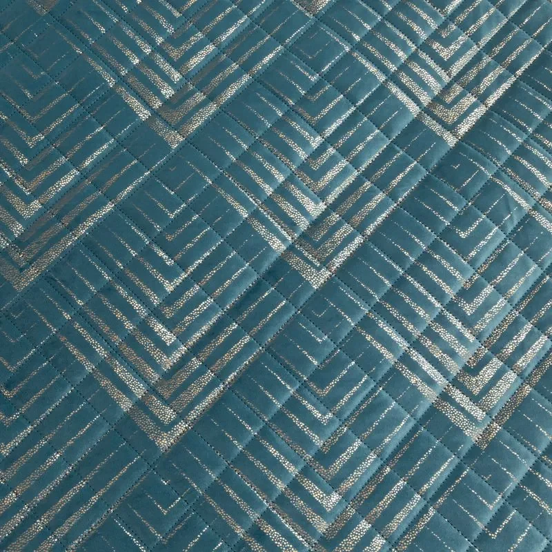 Dekorstudio Luxusný prehoz na posteľ VICTORIA2 v tyrkysovej farbe Rozmer prehozu (šírka x dĺžka): 170x210cm