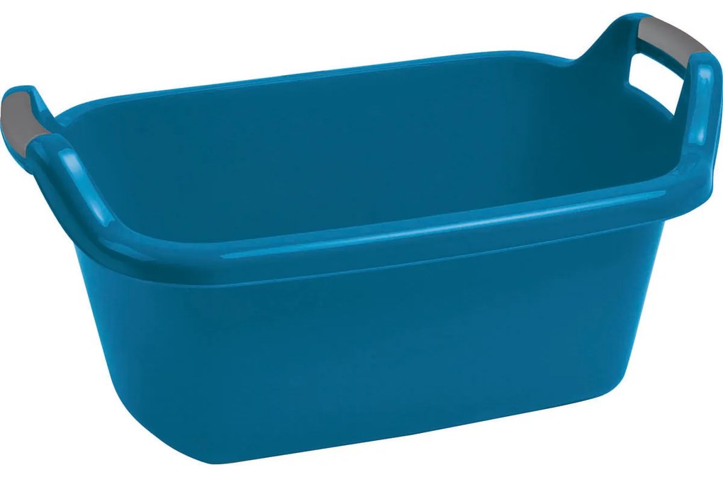 Curver Vanička oválna s ušami 35l modrá