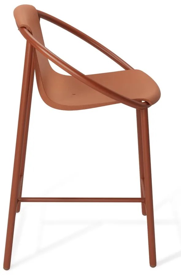 Plastová barová stolička v tehlovej farbe 90 cm Ringo – Umbra