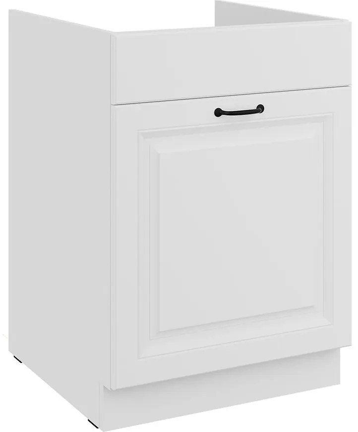 Kuchynská skrinka Stilo biely mat/biely 60ZL 1S BB