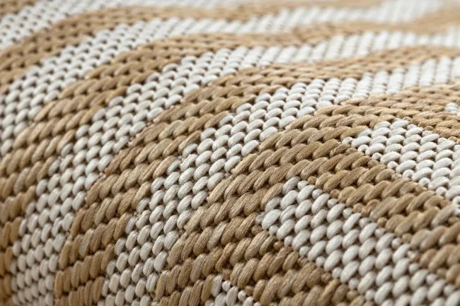 Koberec ORGANIC 2131 geometrický, krémový / naturálny