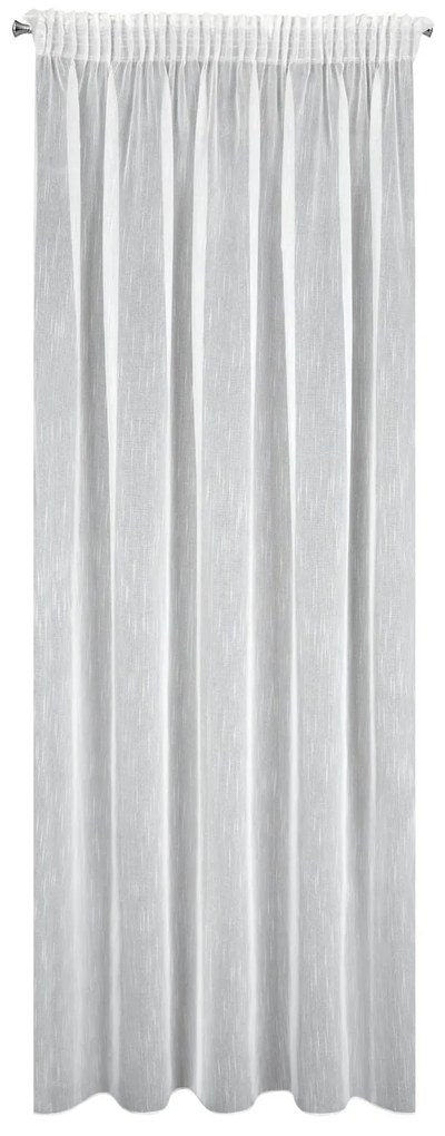 ZÁCLONA NA PÁSKE MONIC 140X270 CM BIELA