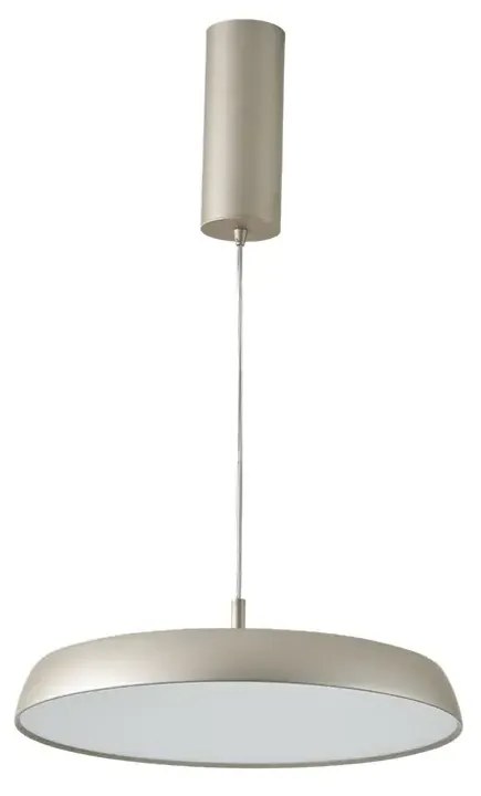 Minimalistický luster Clara 15 champagne