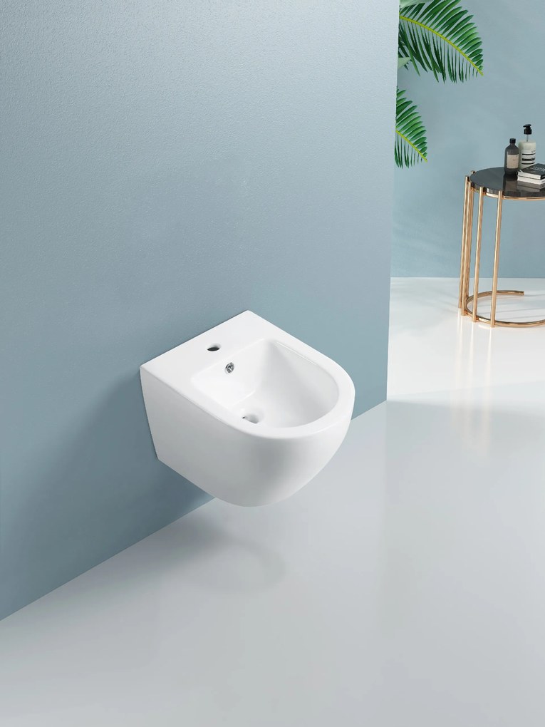 Cerano Fizo, keramický závesný bidet 490x360x370 mm, biela lesklá, CER-CER-417395