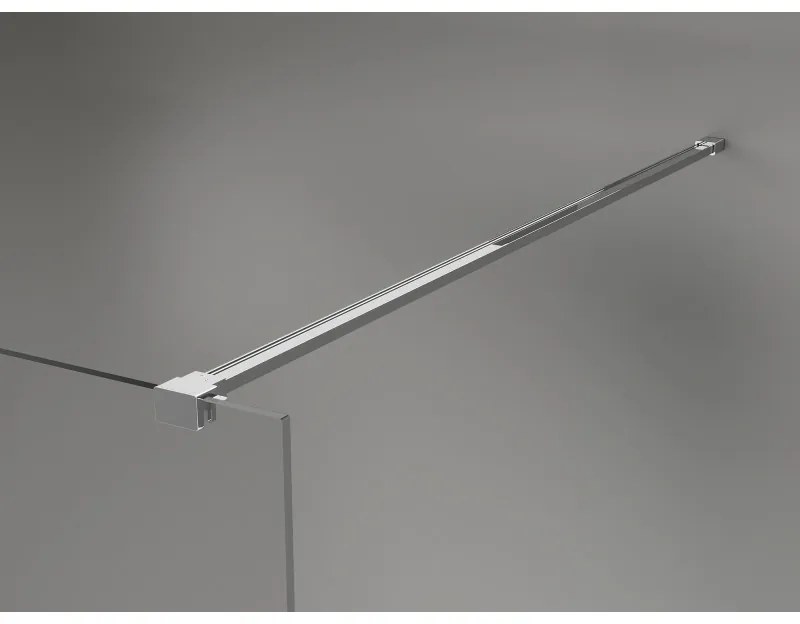 Mexen Lunar sprchová stena pravá 60 x 200 cm, 8mm číre sklo, chrómová, 830-060-000-01-00-P