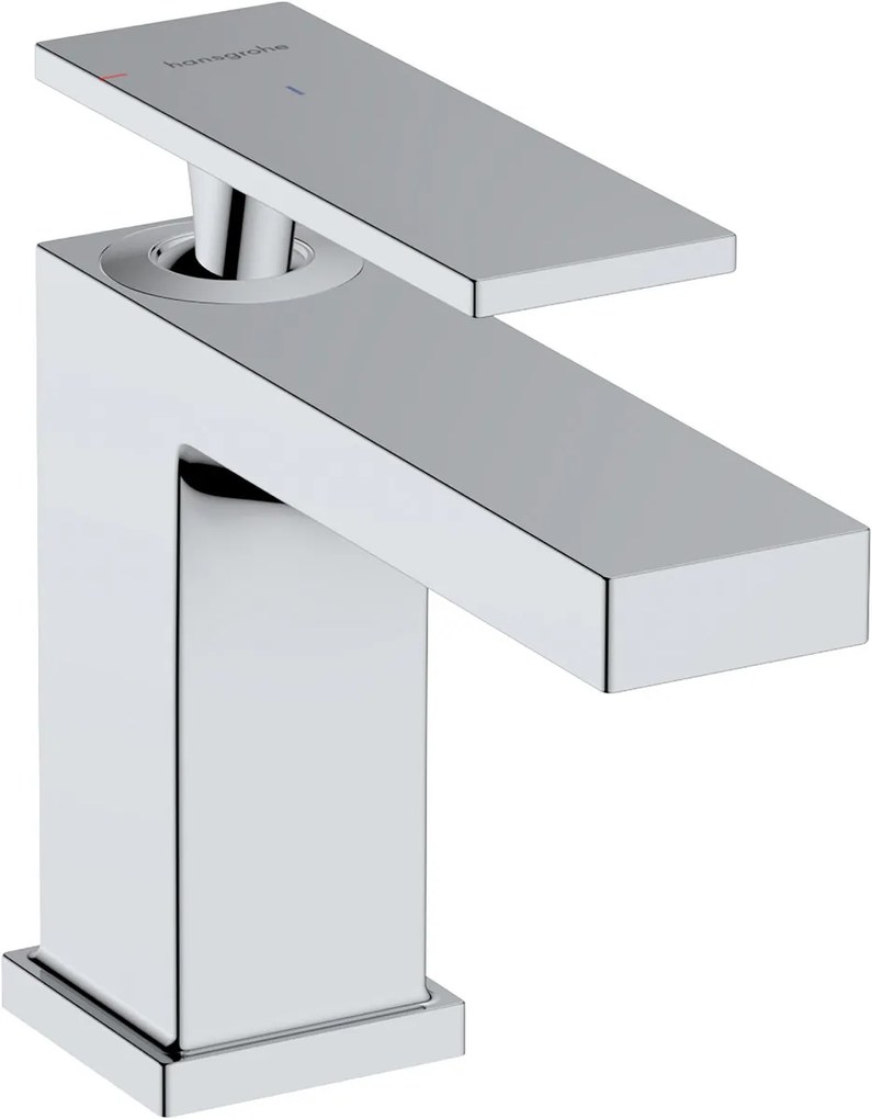 Hansgrohe Tecturis E, páková umývadlová batéria 80 CoolStart EcoSmart+ bez odtokovej garnitúry, chrómová, HAN-73001000