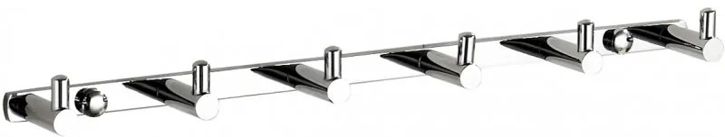 Mexen príslušenstvo, držiak na uterák, 6-háčik, chrómová, 709166-00