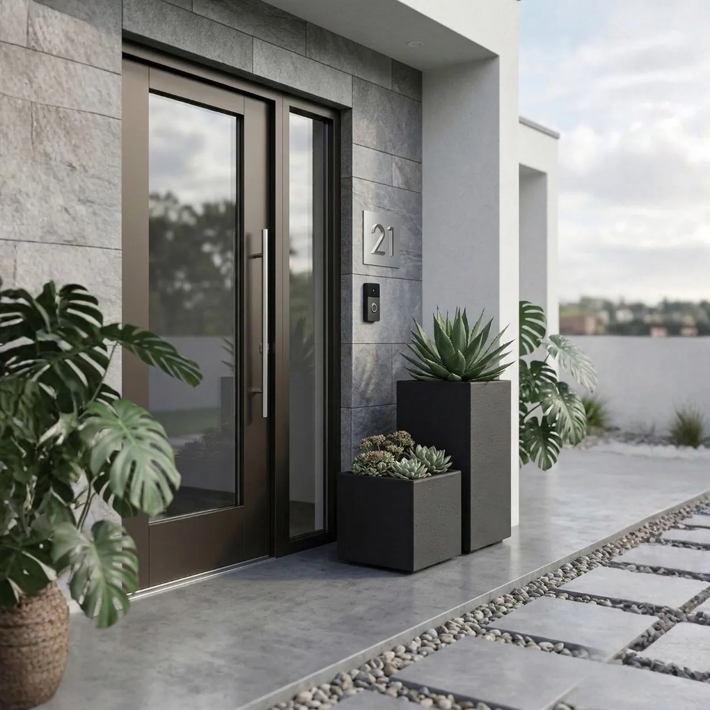 Sada 2 ks květináčů BETONIQUE 30x30/30x60 cm - výber z 2 prevedení