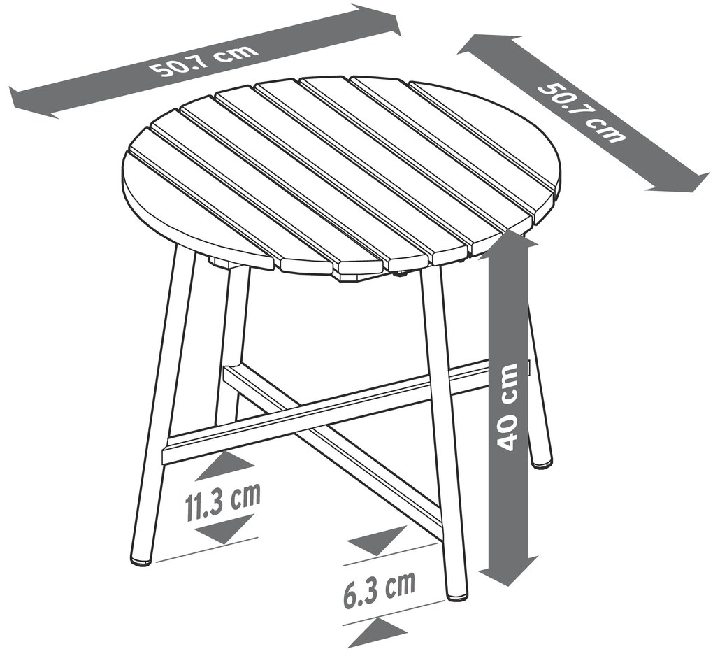 Príručné stolíky »Elin«, 2 ks