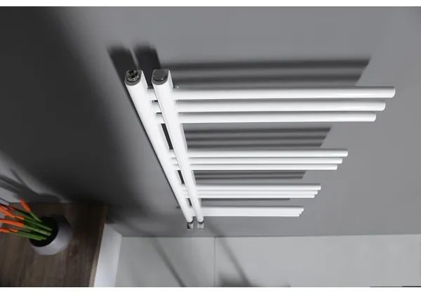 Sapho - Kúpeľňový radiátor DORLION 400W/230V 50x120 cm biela