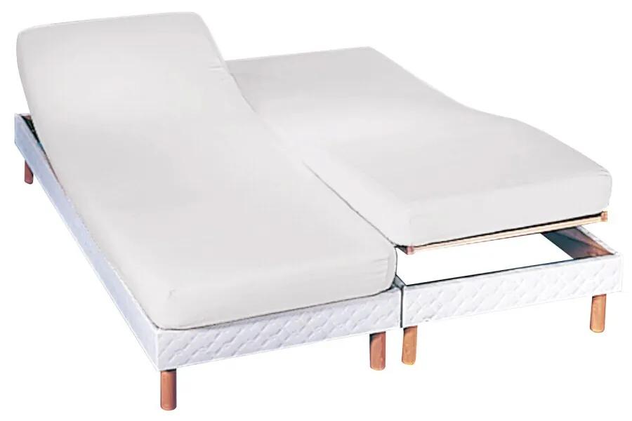 Napínacia plachta z polycotonu na polohovacie postele s hĺbkou rohov 26 cm