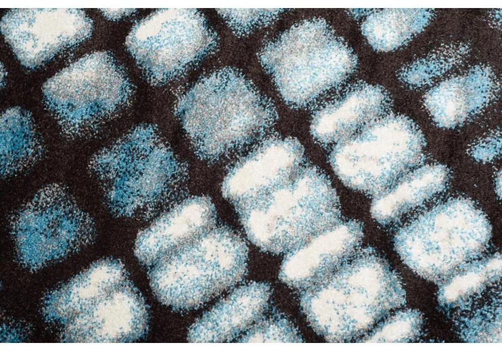 Kusový koberec Basil hnedo modrý 133x190cm