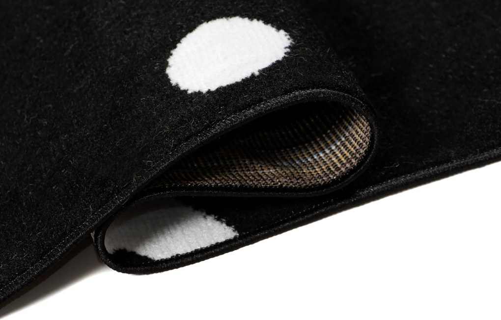 TA Koberec C440A ČIERNA/BIELA BALI PP Rozmer: 220x300 cm