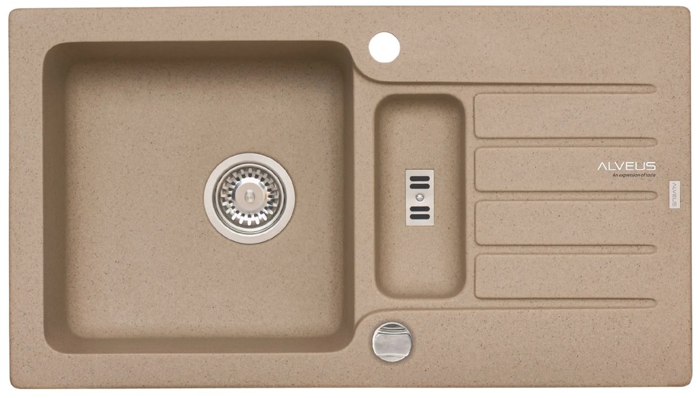 ALVEUS CZ NIAGARA 70 G-55 béžová (780x435mm)+ pop- up sifon