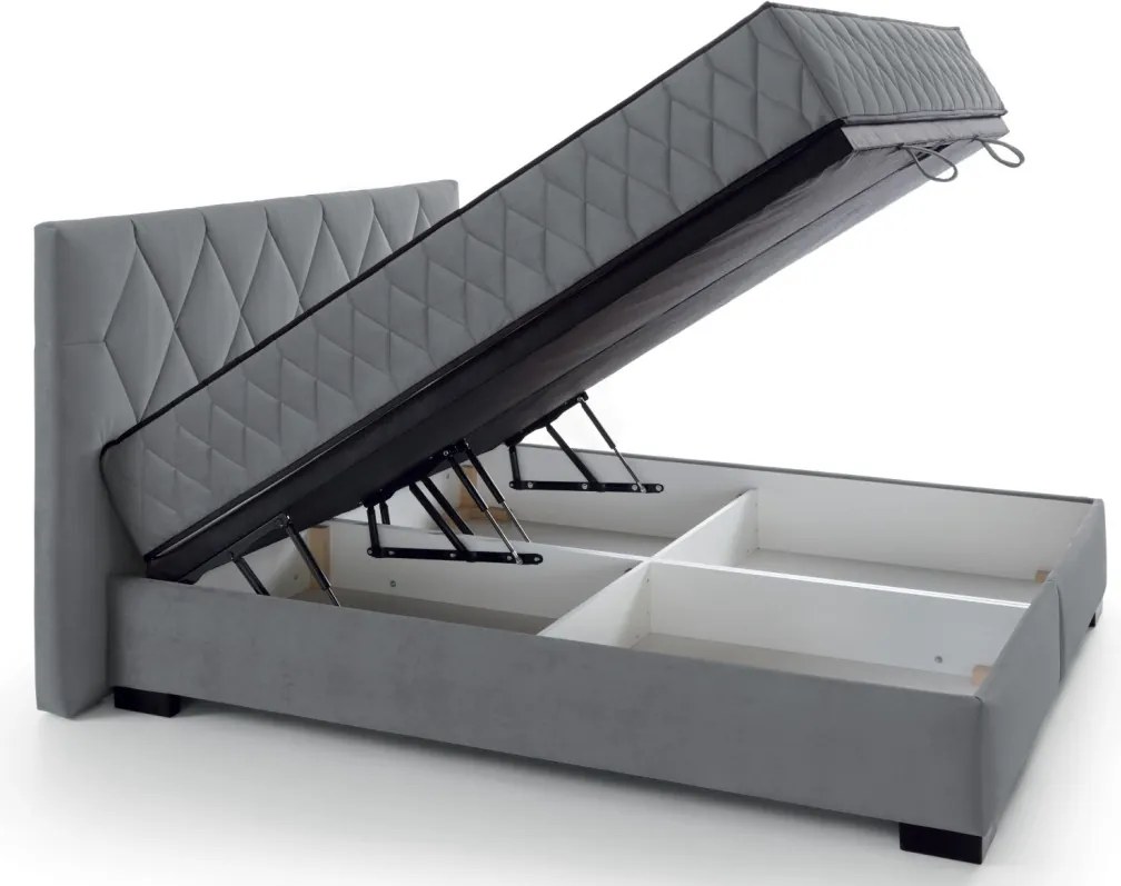 Posteĺ Reve 160x200 cm, holubia šedá látka