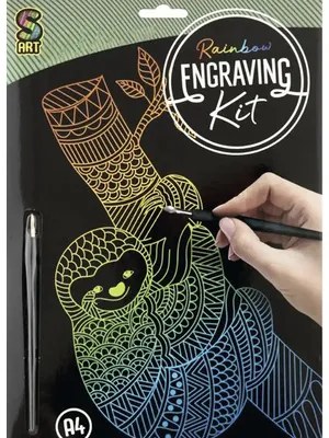 DIY Kreatívna sada Škrabanie C 220013