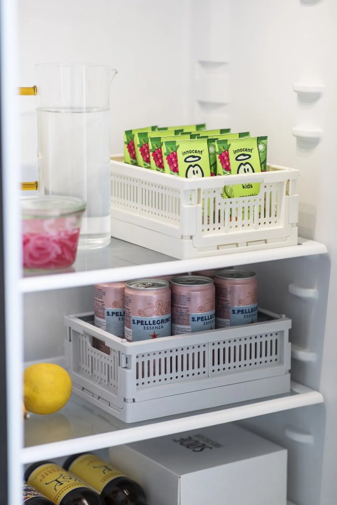 Made Crate Skladacia prepravka Misty Grey – mini