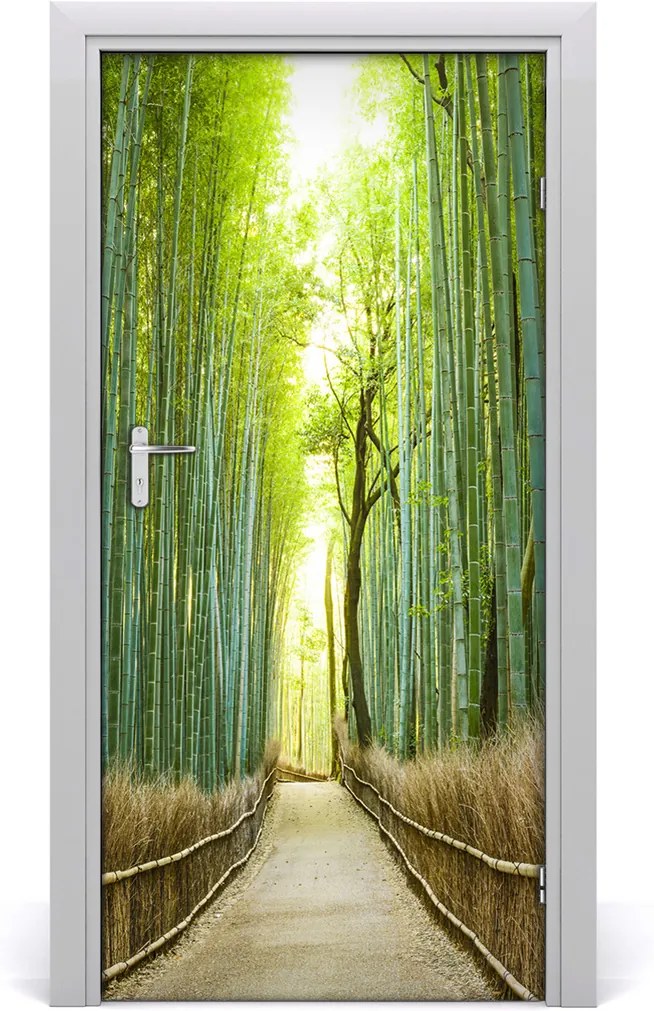 Fototapeta na dvere  bambusový les