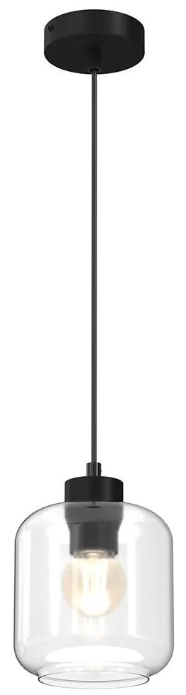 Luster na lanku SOMBRA 1xE27/60W/230V číra