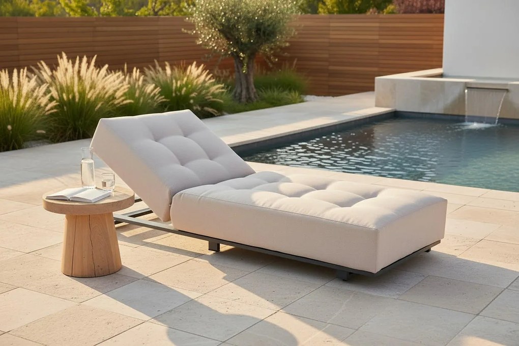 XXXLutz ZÁHRADNÉ LEŽADLO kov, textil Ambia Garden - Online Only záhrada - 002304004402