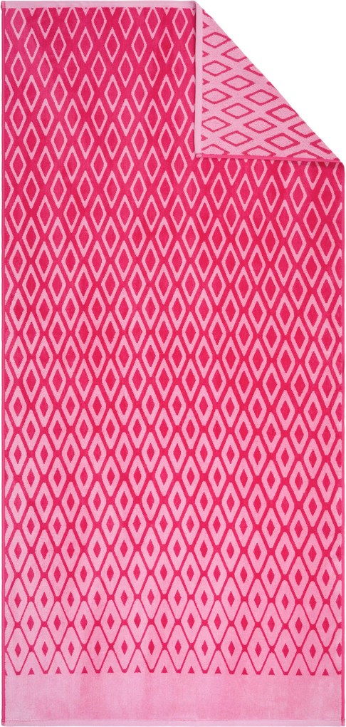 XXXLutz PLÁŽOVÁ OSUŠKA, 90/180 cm, ružová, pink Esposa - Kúpeľňový textil - 003520003401