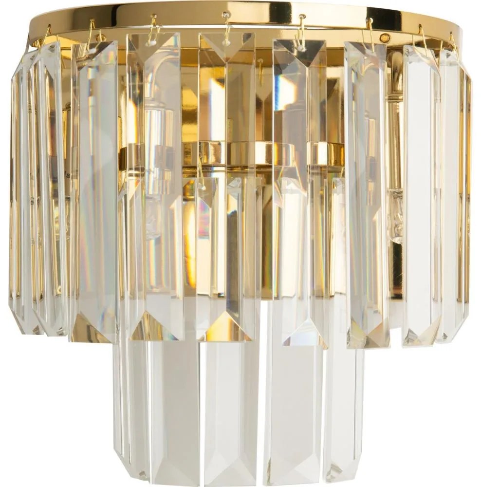 MAXLIGHT W0288 - Nástenné svietidlo MONACO 2xG9/40W/230V zlatá