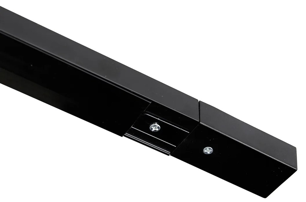 Moderný 1-fázový koľajnicový systém so 4 reflektormi tmavo bronzový - Jeana